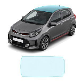 Buy Pre-cut paint protection film for Kia Picanto JA facelift 2020- - roof area 105646 Model-specific paint protection film patterns for Kia