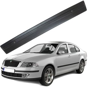 Купить Зимняя накладка на бампер Skoda Octavia A5 С 2005-2010 / До Рестайлинга / Матовая FLY 4970 Зимние накладки на решетку радиатора