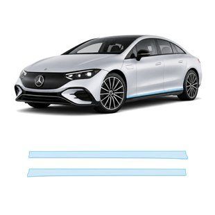 Buy Pre-cut paint protection film for Mercedes-Benz EQE 2022- lower body area 106876 Model-specific paint protection film patterns for Mercedes-Benz