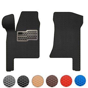 Buy Floor mats front EVA for VAZ Priora (Priora) 2170 2171 2172 with heel pad 2 pcs 66097 Floor mats for Lada