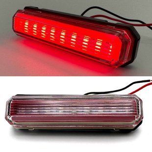Купити LED Габарит Thoc Auto 85 х 20 мм 12/24V 9 діод Неоновий Червоний (ТН-952) 1 шт 100336 Габаритні вогні