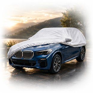 Buy Car cover for Jeep / minivan Milex Polyester / M 440x185x145 cm / mirror pockets 39899 Awnings for Jeeps SUV Minivans
