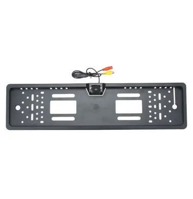 Buy License Plate Frame with Rear View Camera Black A58 95154 Number frames with illumination
