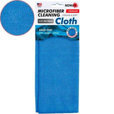 Купить Профессиональная тряпка из микрофибры Nowax For Cleaning 30х30 см (NX67330) 60492 Салфетки микрофибра губки для мытья