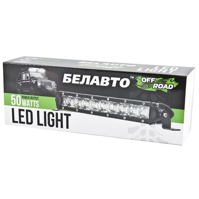 Купити Додаткова світлодіодна LED фара БЕЛАВТО Flood Ближнє світло Алюмінієвий корпус (BOL1005F) 62355 Додаткові LЕD фари