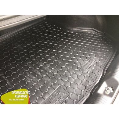Купити Автомобільний килимок в багажник Hyundai Elantra (MD) 2011- / Гумовий (Avto-Gumm) 28177 Килимки для Hyundai