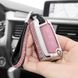 Купить Чехол для автоключей Volkswagen Выкидной Ключ (Брелок и карабин) Розовый Оригинал (YC0002) 44725 Чехлы для автоключей (Оригинал) - 5 фото из 6
