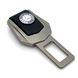 Купить Заглушка ремня безопасности с логотипом Mercedes Темный хром 1 шт 39621 Заглушки ремня безопасности - 1 фото из 4