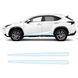 Купить Антигравийная защитная бронепленка по лекалам для Lexus NX AZ10 2014-2017 - нижняя зона кузова пороги 106276 Модельные лекала защитных пленок для Lexus